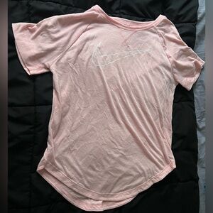 Nike Women's Light Pink Short Sleeve Tee
